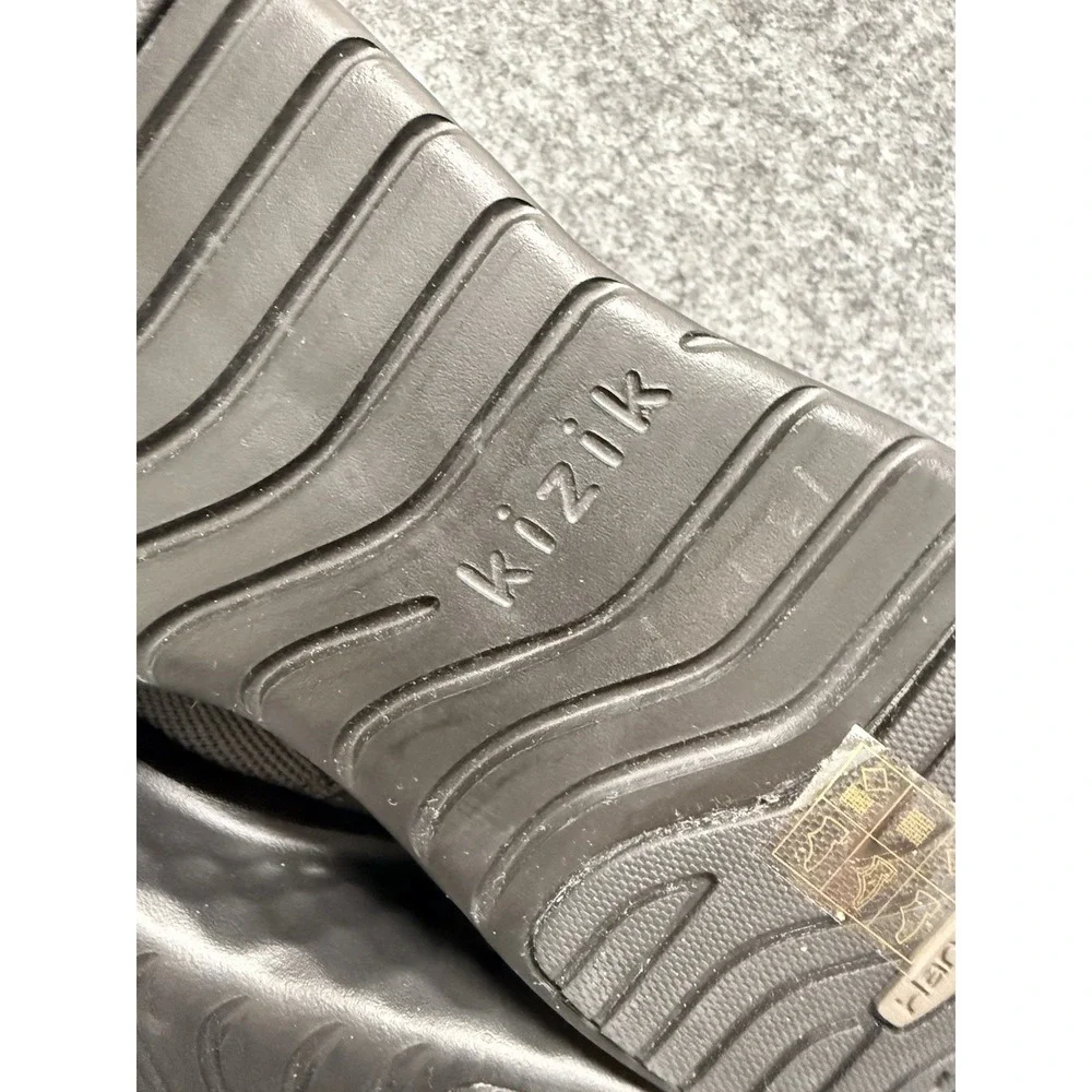 NWOB Kizik Lima Mens Size 6M/Women's 7.5 Grey Hands Free Slip On Sneakers Casual